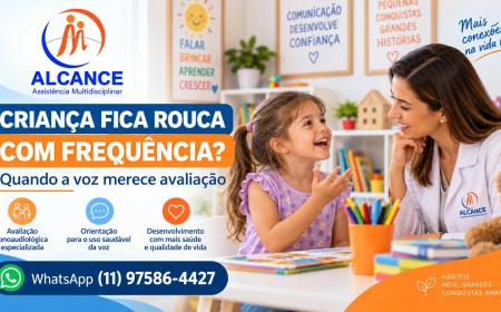 Criança fica rouca com frequência: quando procurar avaliação fonoaudiológica?